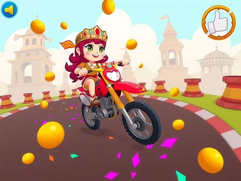 Holi Delight Race Gameplay showing character collecting gulal and avoiding obstacles